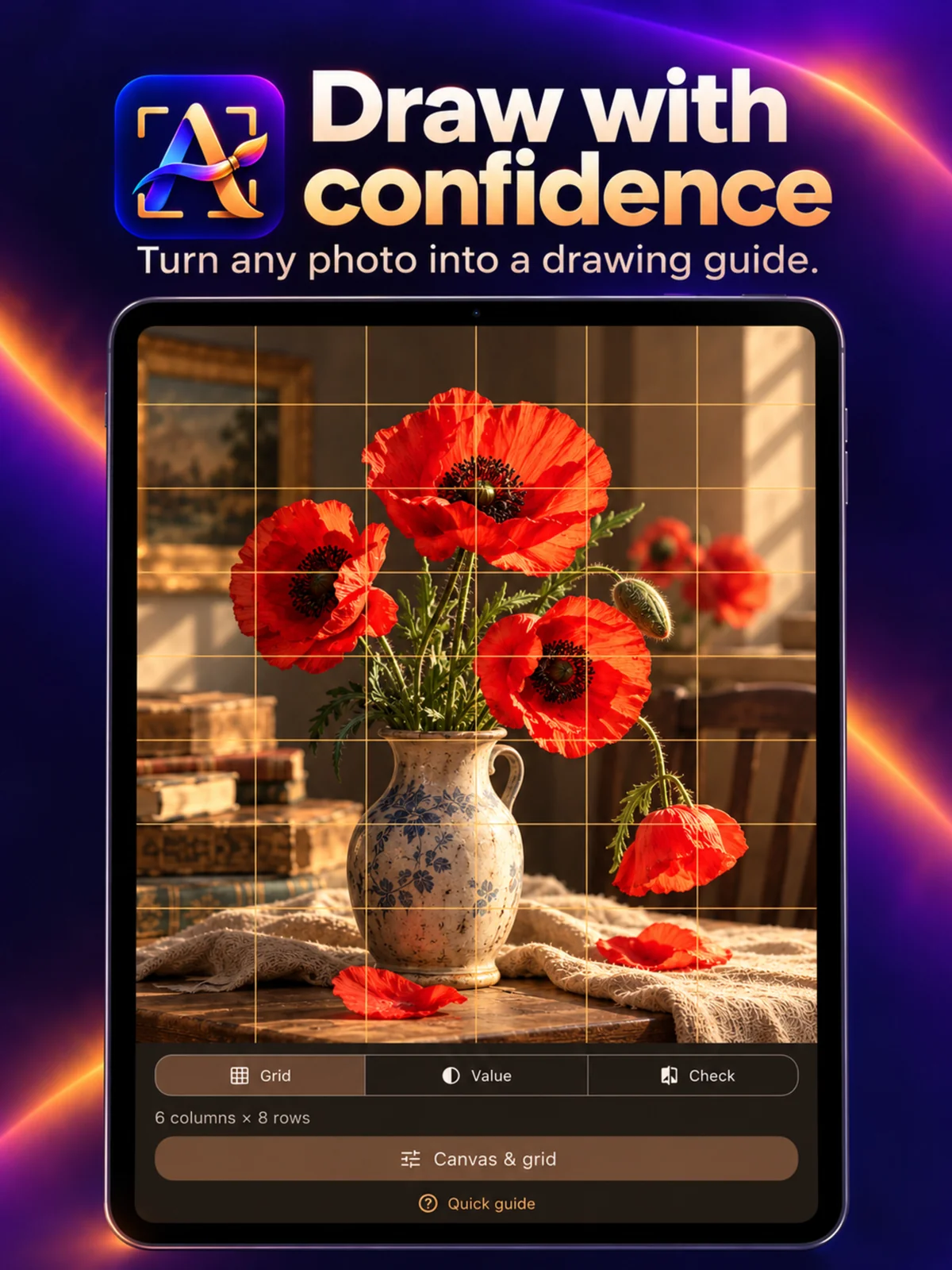 Artist Reference Studio promotional artwork · Ipad · 01