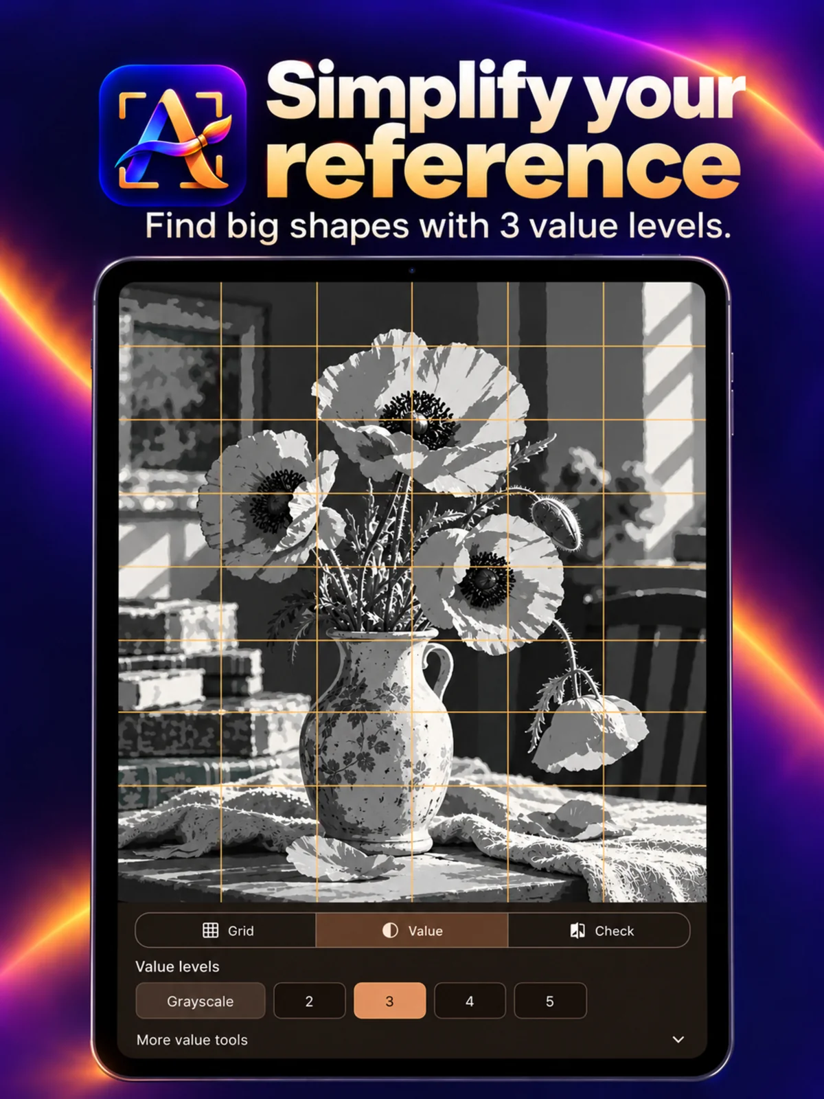 Artist Reference Studio promotional artwork · Ipad · 04