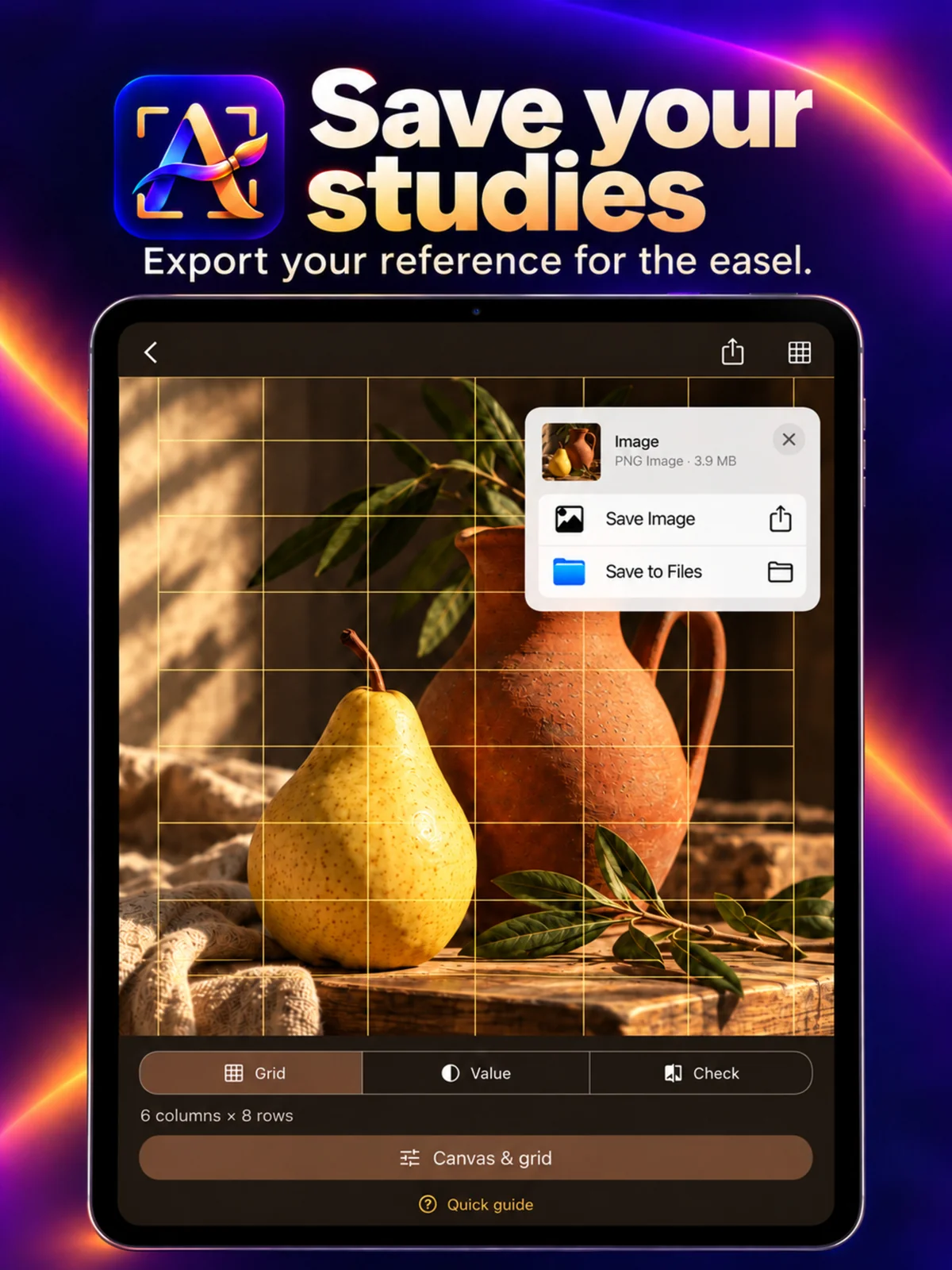 Artist Reference Studio promotional artwork · Ipad · 08